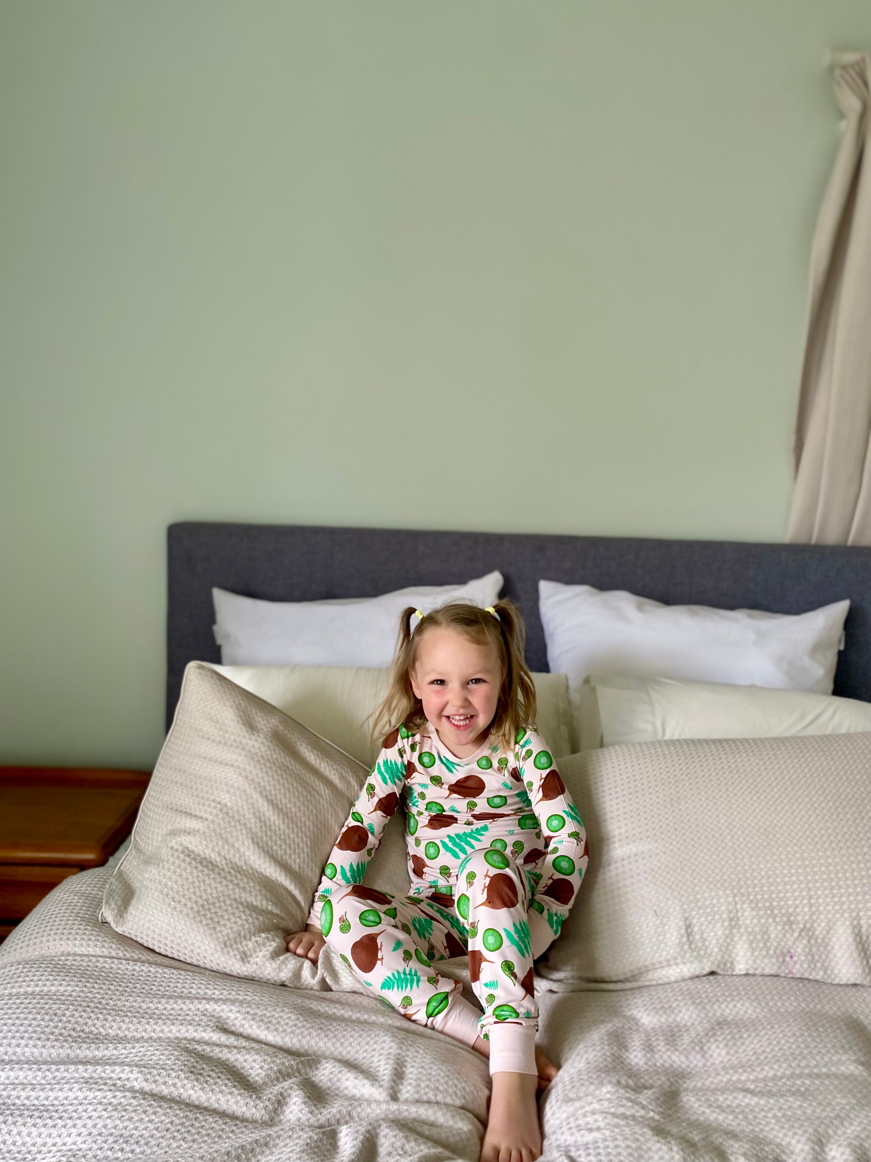 Classic 2 piece pyjama set -Kiwi Wonderland