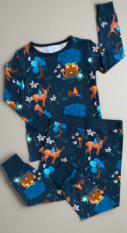 Classic 2 piece pyjama set- Gnome village
