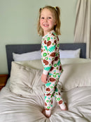 Classic 2 piece pyjama set -Kiwi Wonderland