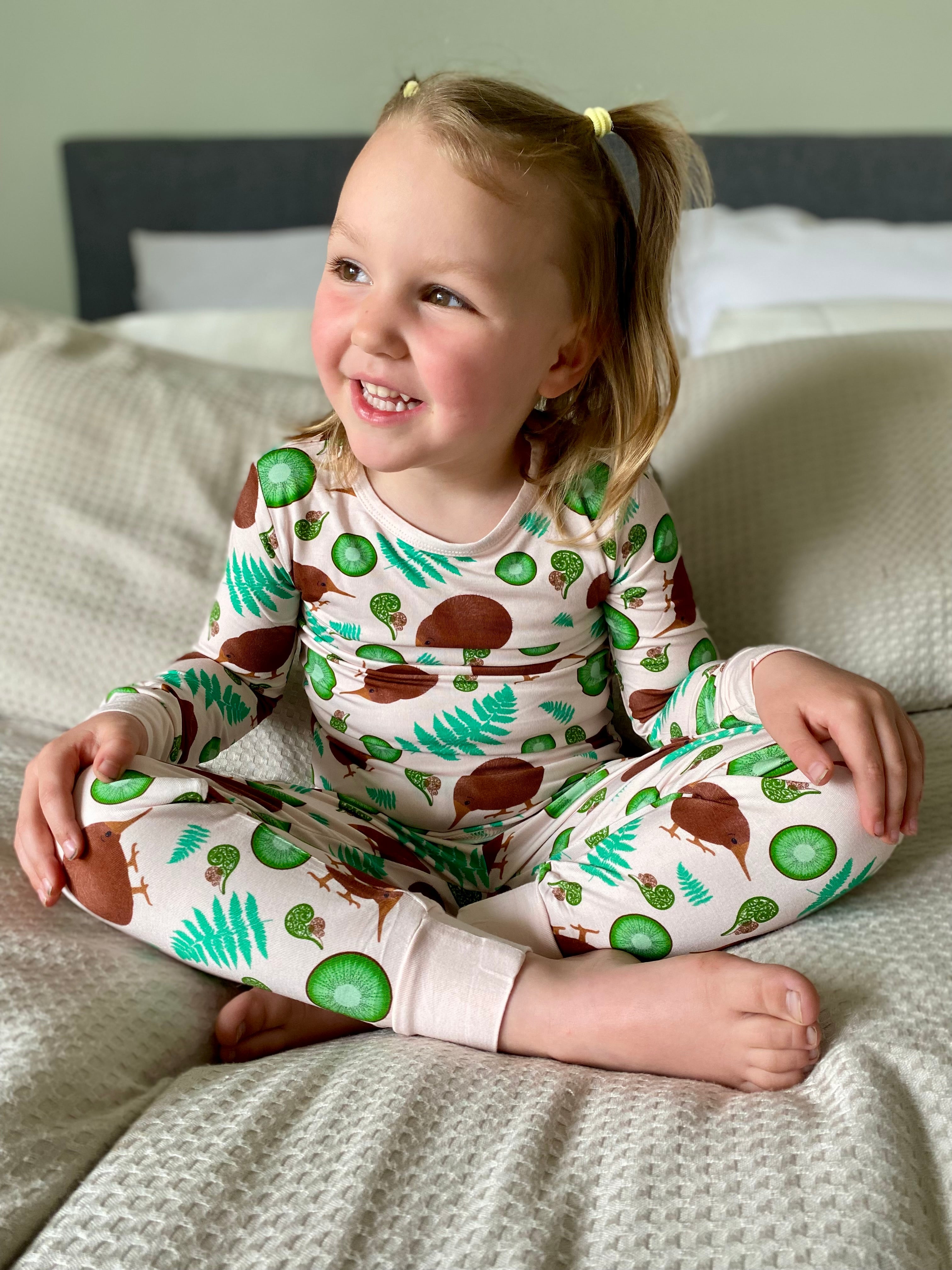 Classic 2 piece pyjama set -Kiwi Wonderland