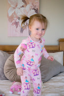 Bamboo kids pyjamas- Fairy Garden | Elly and Lou