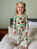 Classic 2 piece pyjama set -Kiwi Wonderland
