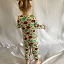 Bamboo kids pyjamas-Kiwi Wonderland | Elly and Lou